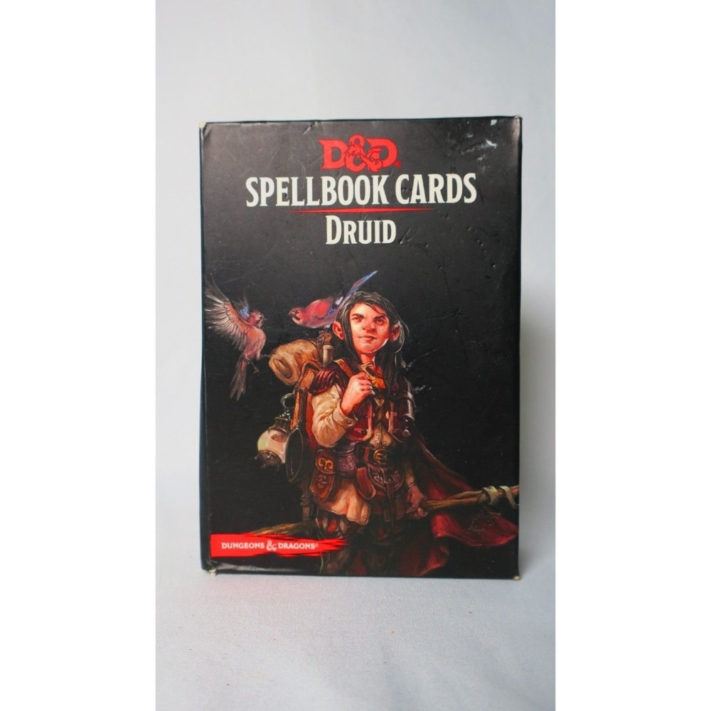 D&D Spellbook Cards Druid Dungeons and Dragons 5th Edition 131 Laminated Cards